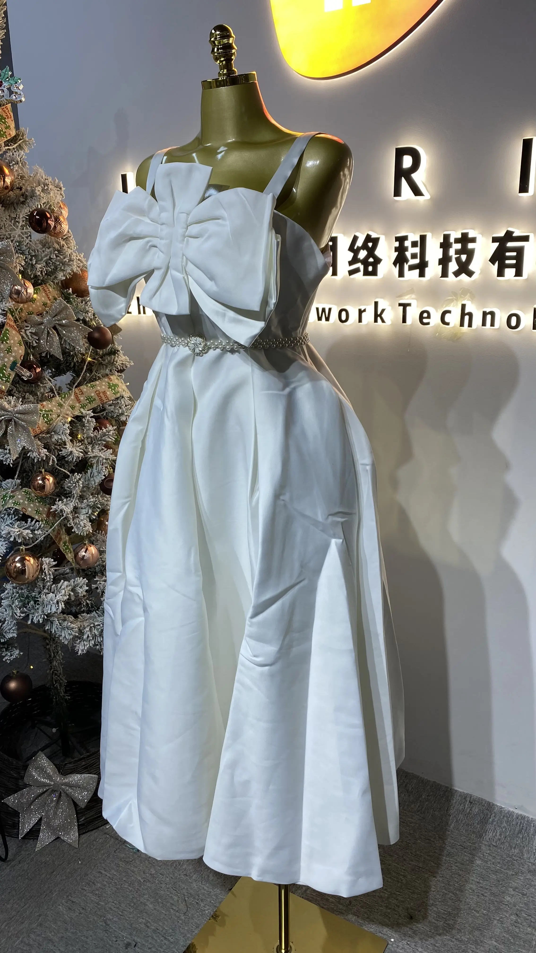 Party evening dress style sleeveless floral embellished luxury dress high-quality boutique women's clothing-GZXX273