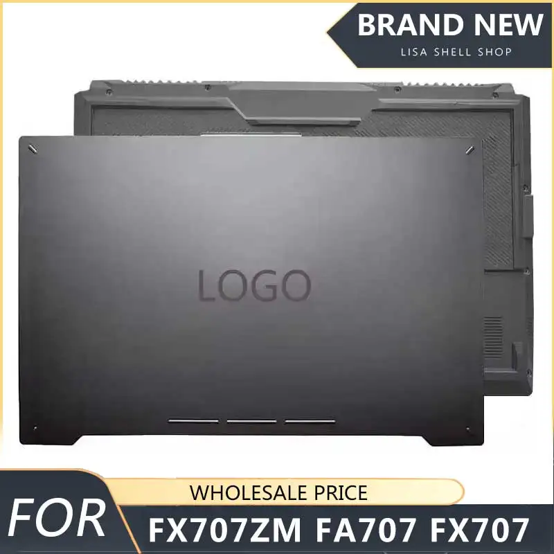 

Новинка для ноутбука FX707ZM FA707 FX707, задняя крышка ЖК-дисплея, передняя панель, верхняя часть упора для рук, нижняя база, петли для клавиатуры