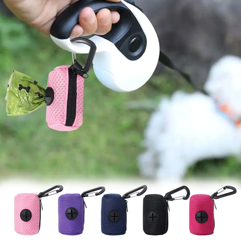 Dog Poop Bag Dispenser Hangingable Dog Poop Bag Holder Poo Bags Dispenser For Dogs Walking Garbage Bags Dispensers Pet Supp Q2F2