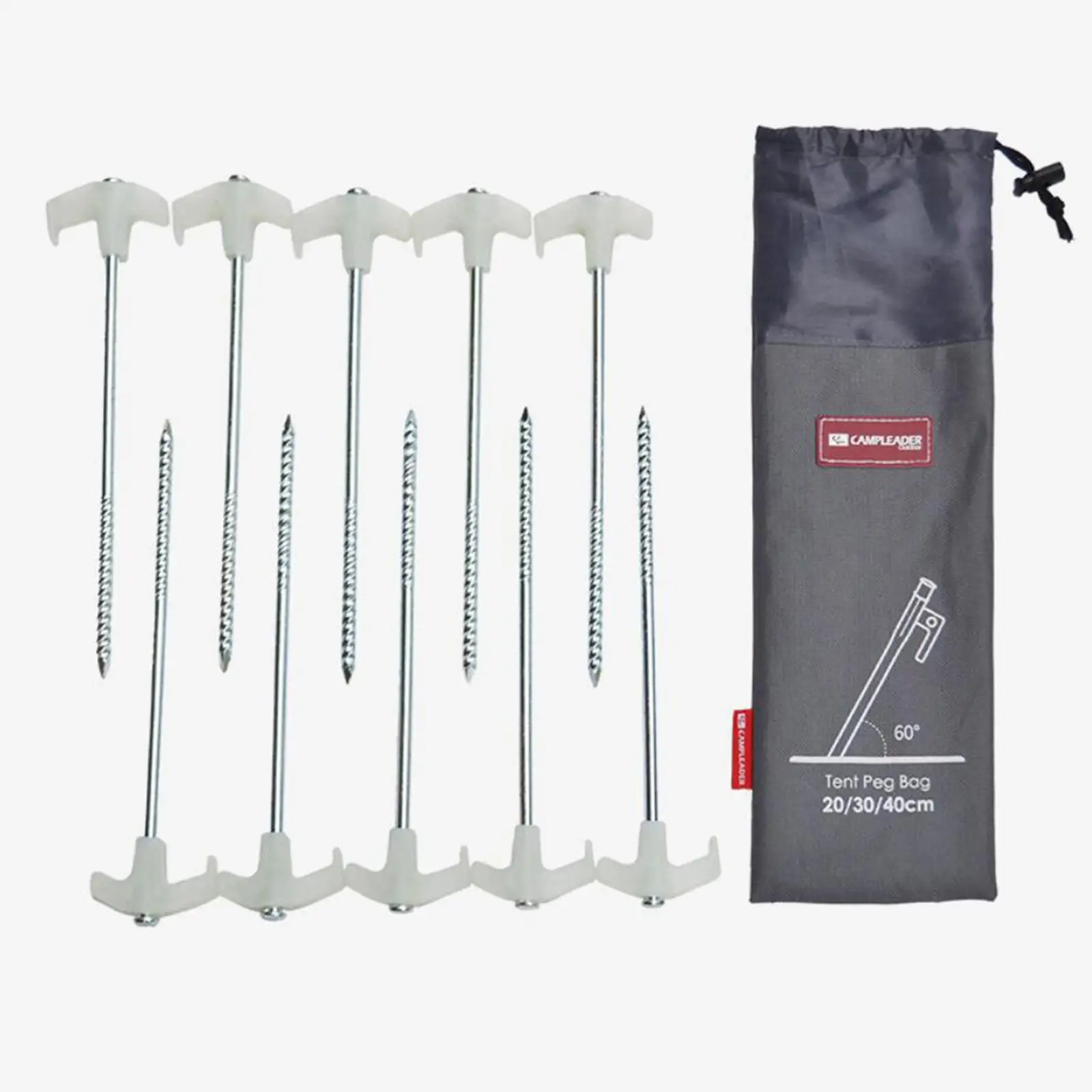 Tent Pegs Holder Case Waterproof Camping Hammer Organizer Pouch for Hiking Backpacking Accessories view 4