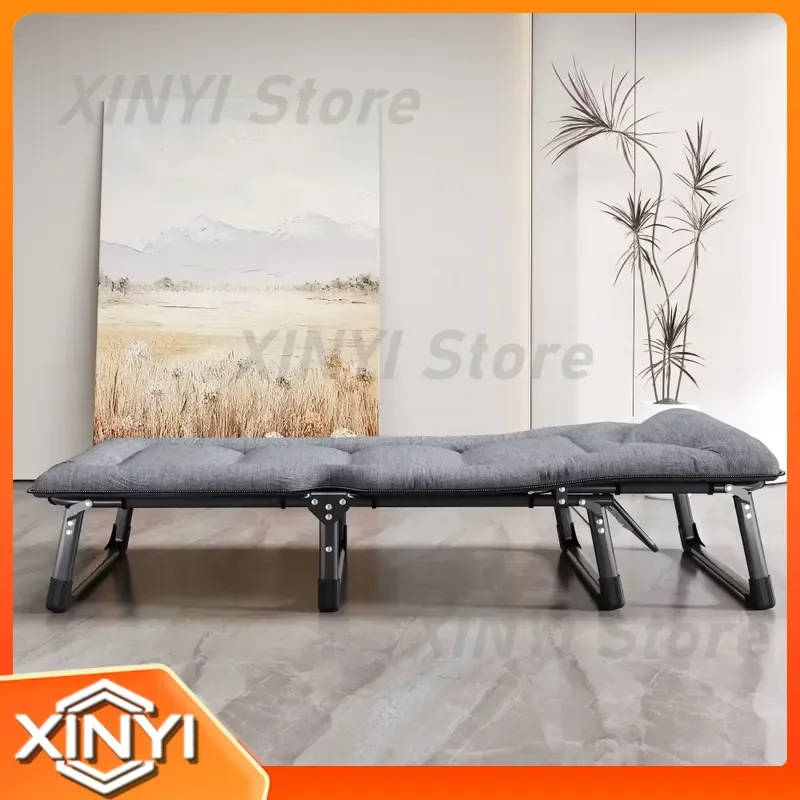Modern Portable Folding Outdoor Camping Bed for Adults Beach Home Office Relaxation Convenient Foldable Bed Sofa Bed Mattress