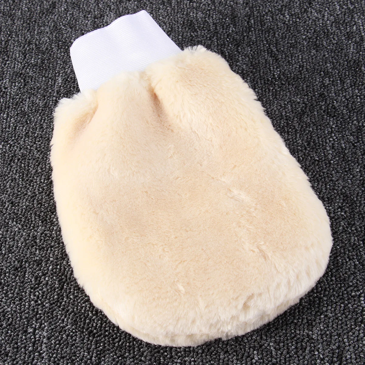 

1pc Microfiber Car Wash Mitt Wool Double Sided Cleaning Glove Waterproof Dust Absorption Safe For Car Truck Motorcycle Boat Wax
