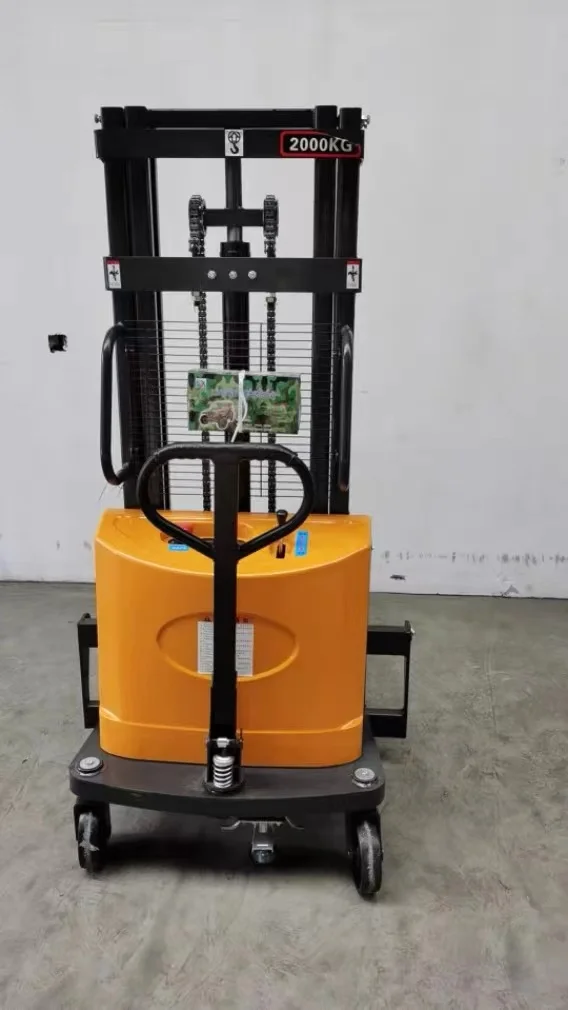 forXinghan Hot Sale Cost-Effective 1T/2T Semi Electric Forklift Hydraulic Stacker