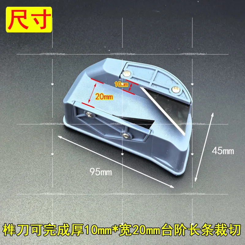 Adjustable Depth & Multi-Angle Chamfer Groover - for L/V-Groove, 45°/90° KT Board Bevel Cutting & Composite Phenolic Board