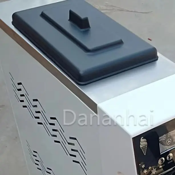 

Настольная машина для мороженого Bl25W для дома, аппарат для приготовления сладких рожков, одиночная установка для производства мороженого