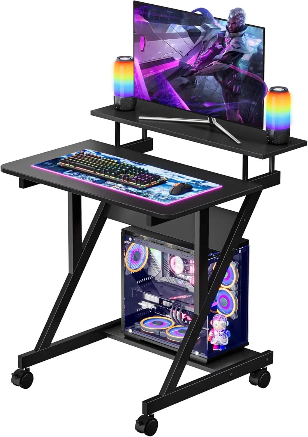 !@Combohome Gamer Computer Table PC Gaming Desk Best Gaming Desk Gaming Pc Table