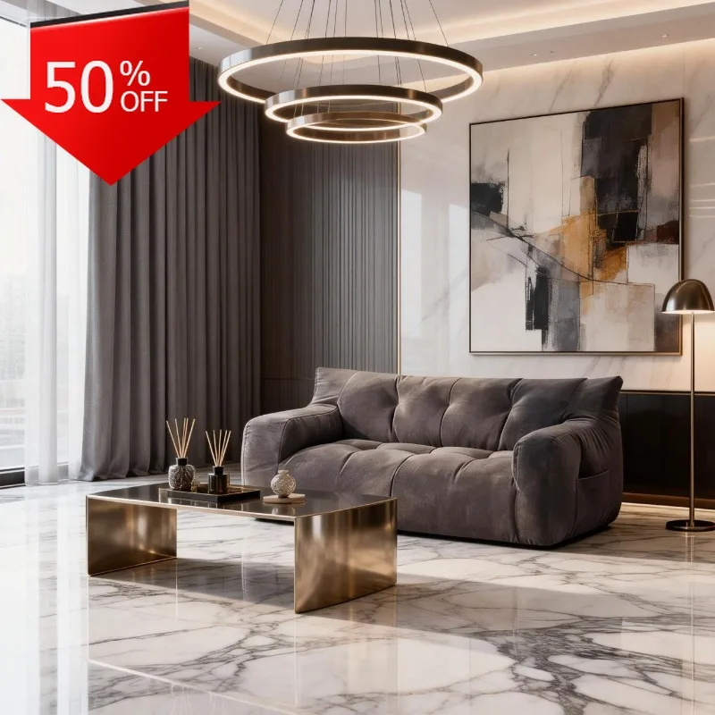 

Convertible Sofa Bed Living Room Recliner Lazy Lounger Nap Sleep Single Seat Tatami Balcony Removable Cover Furniture Divani