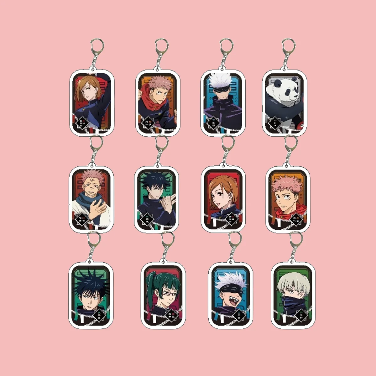 Anime GOODS Acrylic Keychain cute y2k spell return keychain for bag keys car key bag backpack collection display accessories