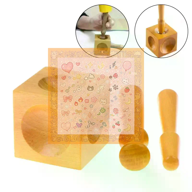 Jewelry Making Process - Accessoires de bijouterie, bloc d'atelier carré,