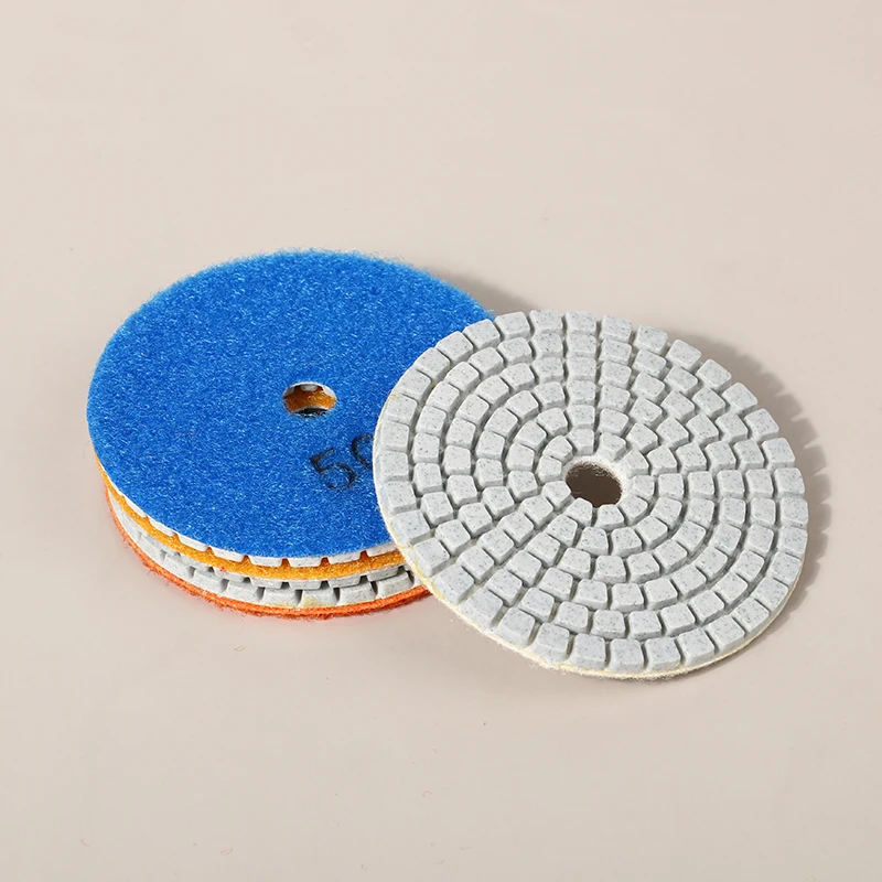 80mm 100mm Diamond Polishing Pad 3\