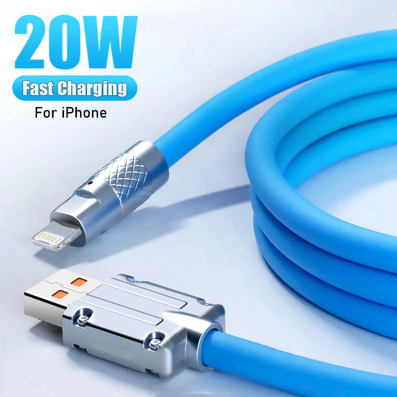 20W USB Cable For iPhone 11 12 13 Pro Max mini Fast Charging XR X XS MAX 8 7 Plus SE Phone Date Cable For iPad Charger Wire Cord