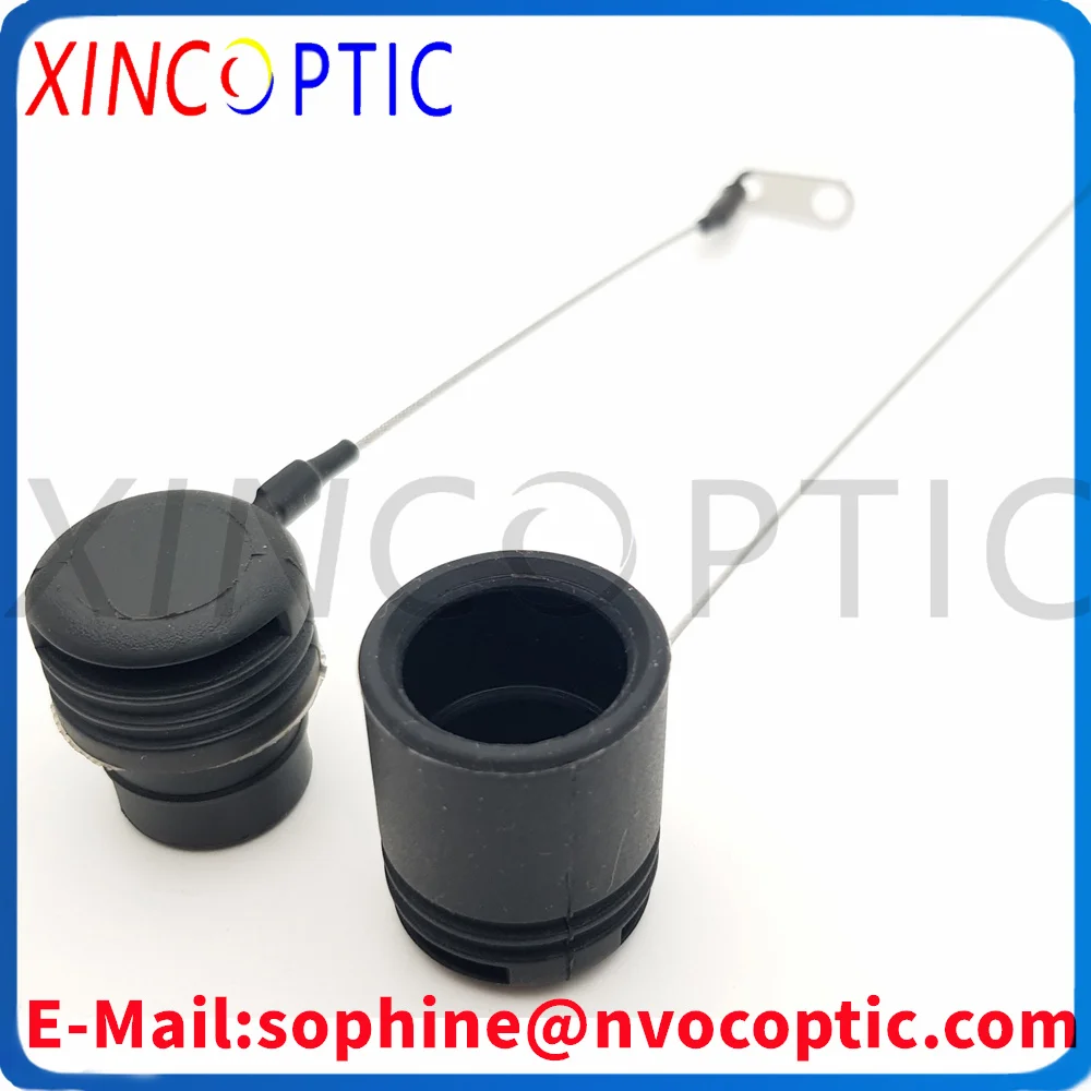 FUW ذكر و PUW غطاء غبار للإناث SMPTE LE MO الهجين الألياف البصرية التصحيح الحبل في الهواء الطلق الحاجز محول موصل