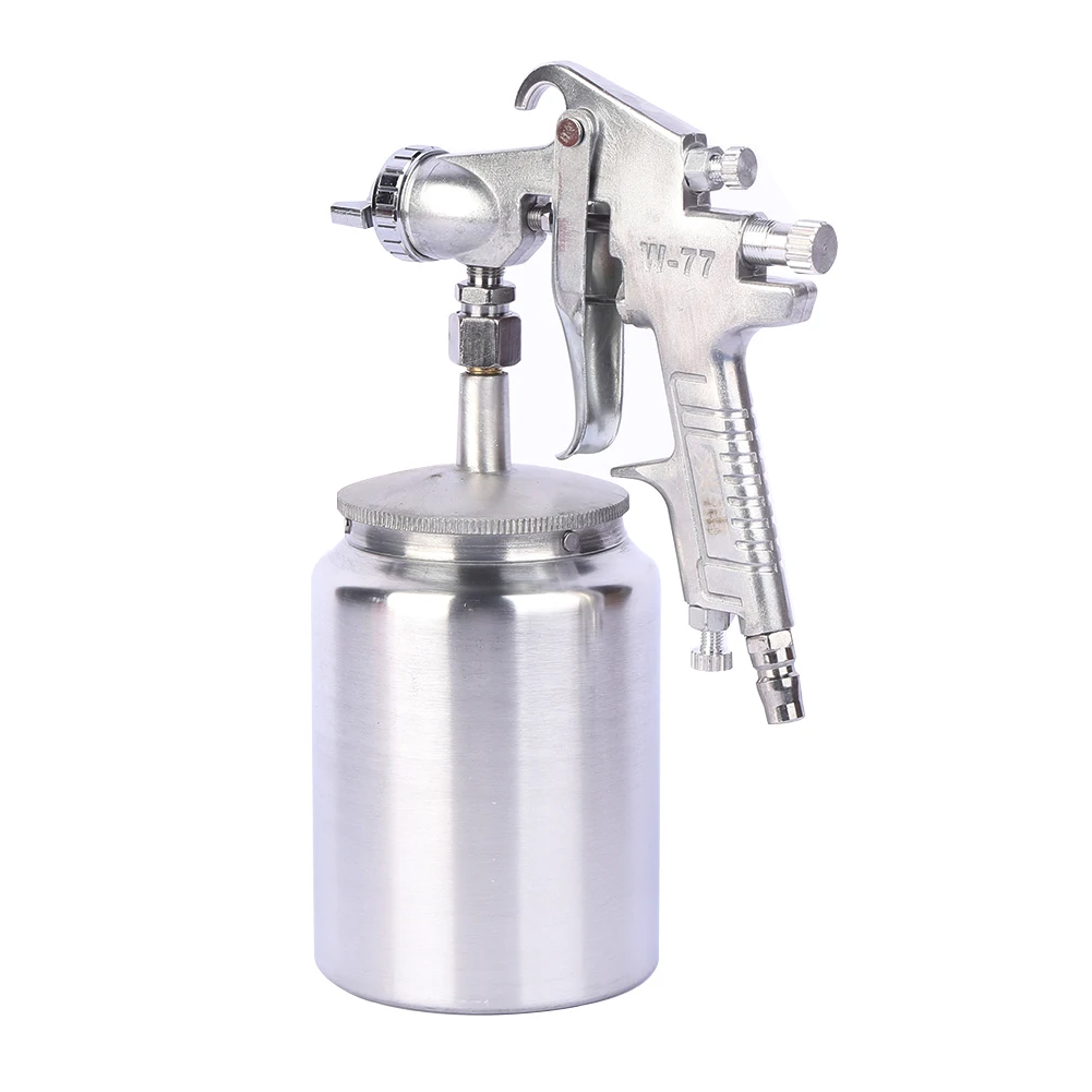 HVLP 400ML Spray Gun Professional Pneumatic Airbrush Sprayer Alloy Painting Atomizer Tool With Hopper For Painting Cars