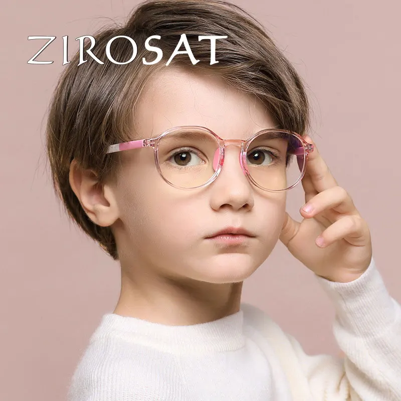 ZIROSAT YKF8305 Child Glasses Frame for Boys and Girls Kids Eyeglasses Flexible Quality Eyewear Protection Vision Correction