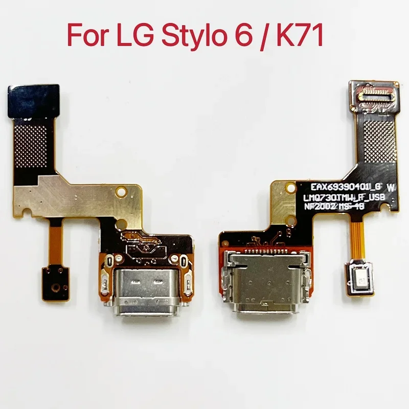 USB Charge Port Jack Dock Connector Charging Board For LG Stylo 6 / K71 LMQ730TM LM-Q730TM LMQ730HA LM-Q730HA