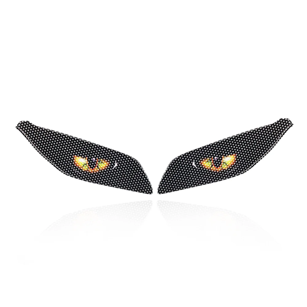 Motorcycle 3D Front Fairing Headlight Guard Sticker Head Light Protection Sticker For Yamaha Tracer 9 GT Plus 2021-2024