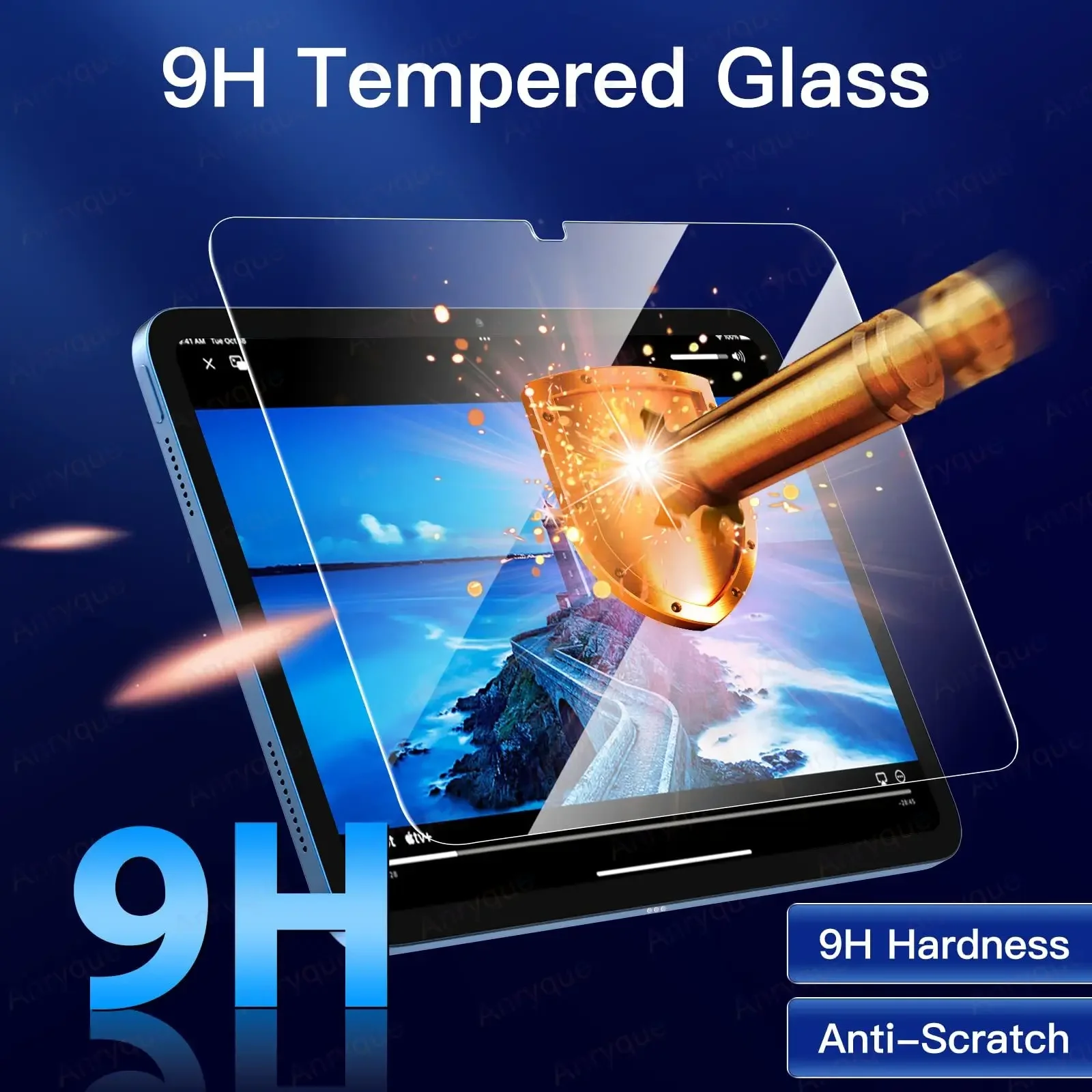 1-3 Pcs Screen Protector Tempered Glass For iPad A16 11th Generation 202 11'' iPad 10th Gen 10.9'' HD Clear Anti Scratch Film