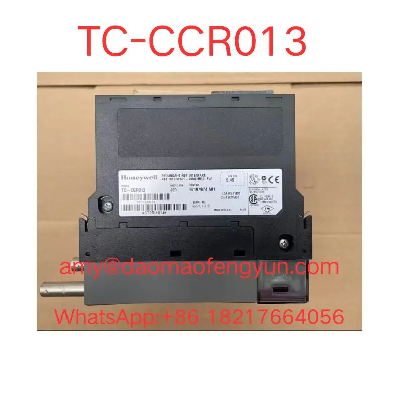 

Second-hand TC-CCR013 PLC Module tested ok fast shipping