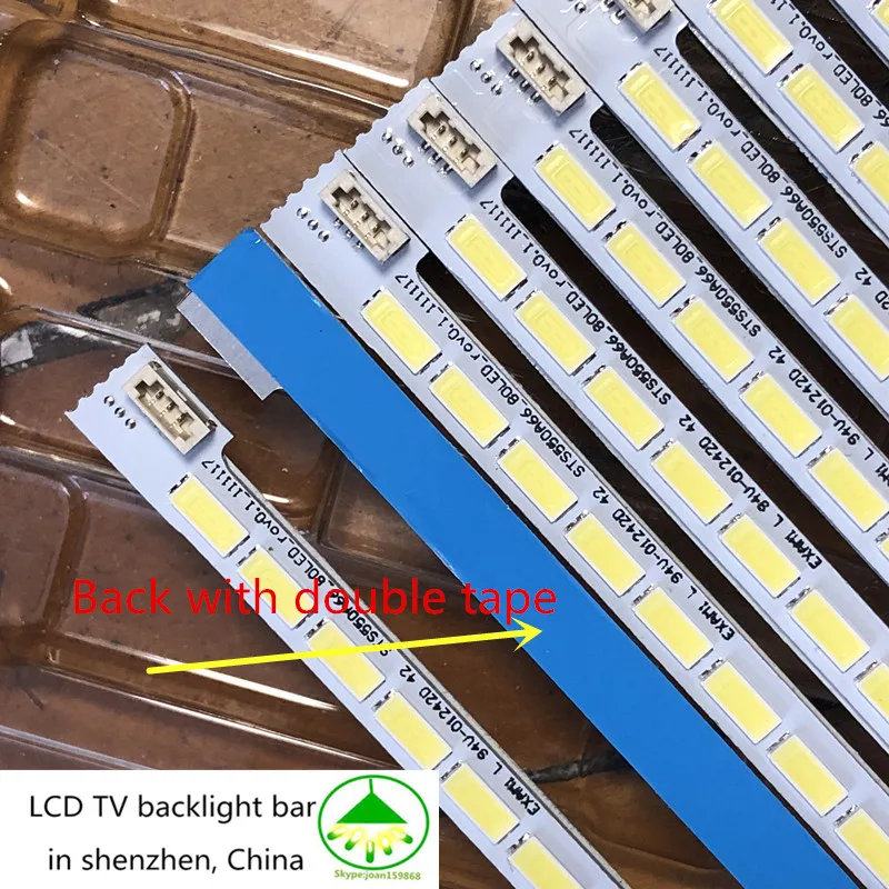 100%NEW  LTA550HQ22 550HQ20 HQ16 LJ64-03515A STS550A66_80LED_ 1piece=80LED 676MM  Free shipping