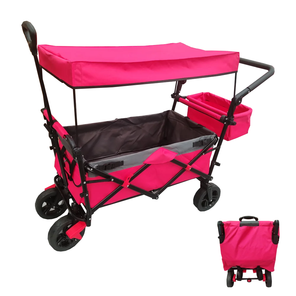 3 Ton Offroad Electric Trolley Four-Wheel Trade Dump Cart Platform for Garden Outboard Picnics House Boat Use