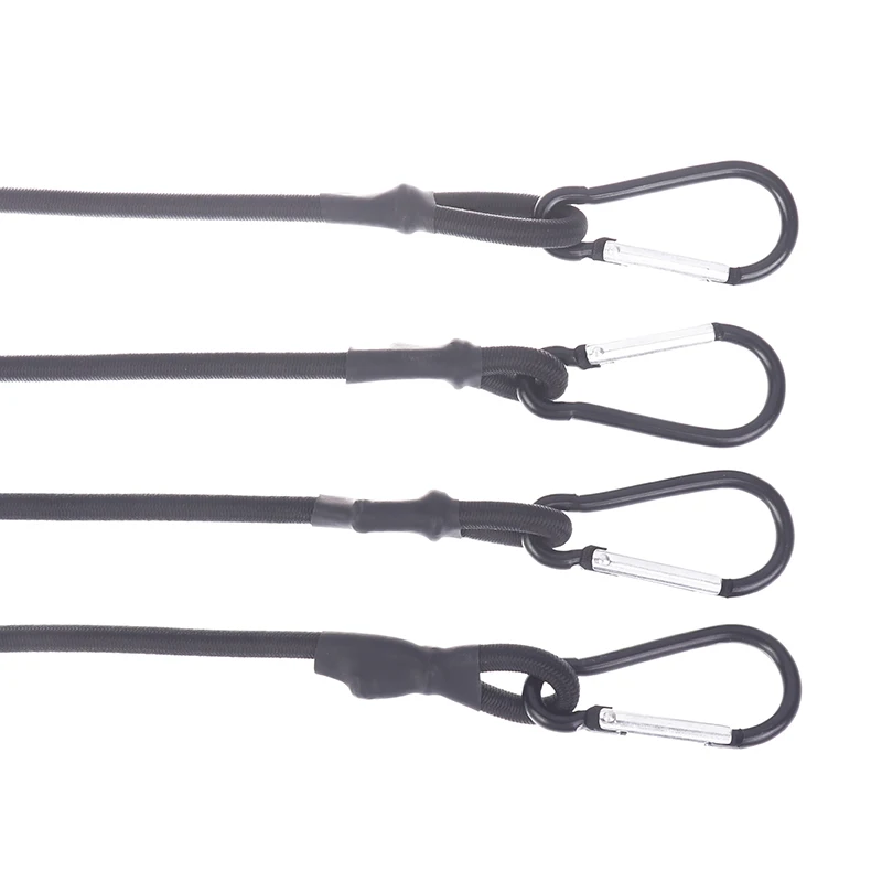 Carro Bagagem Telhado Rack Strap Hooks, Stretch Elastic Bungee Cords, Lightweight Bikes Rope Tie, 30 cm, 60 cm, 90 cm, 120cm, 1Pc