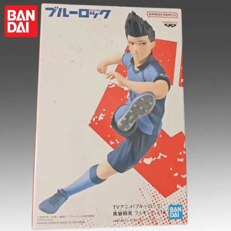 In Stock Bandai Original Banpresto Ma Lang Zhao Ying Blue Lock Action Figure Model Doll Brand New Boxed Anime Characters Garage