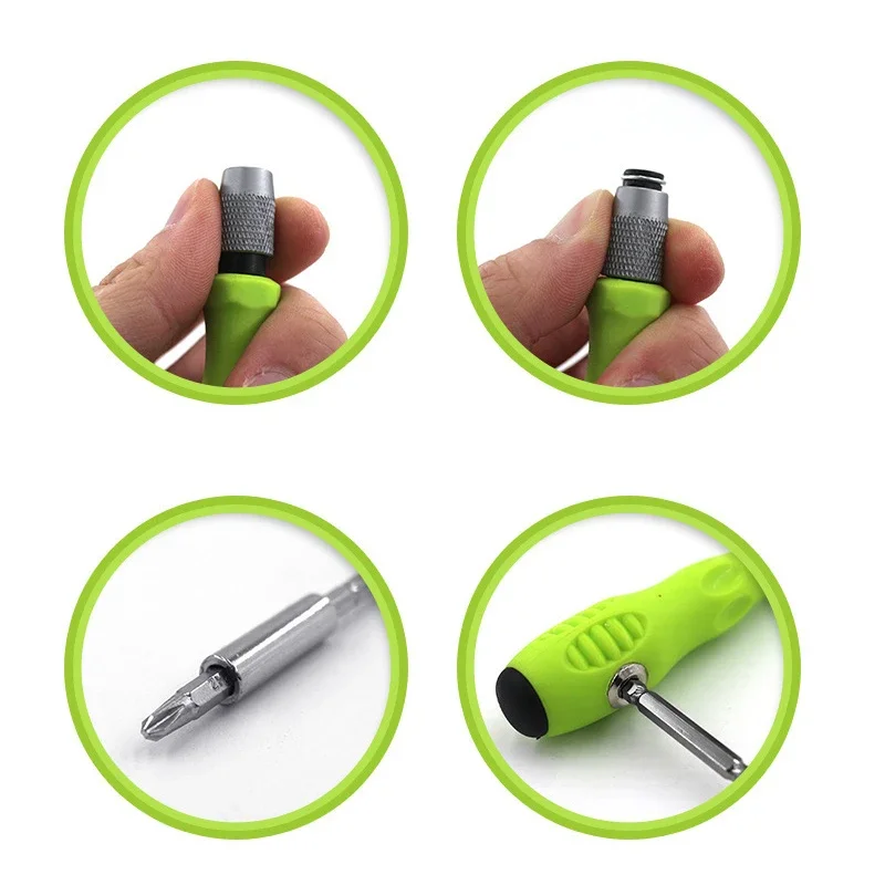 Weipu-Mini destornillador magnético de precisión, 32 en 1, juego de brocas, teléfono móvil, IPad, reparación de CameraTools, ranurado, Phillips, Torx, hexagonal, bricolaje