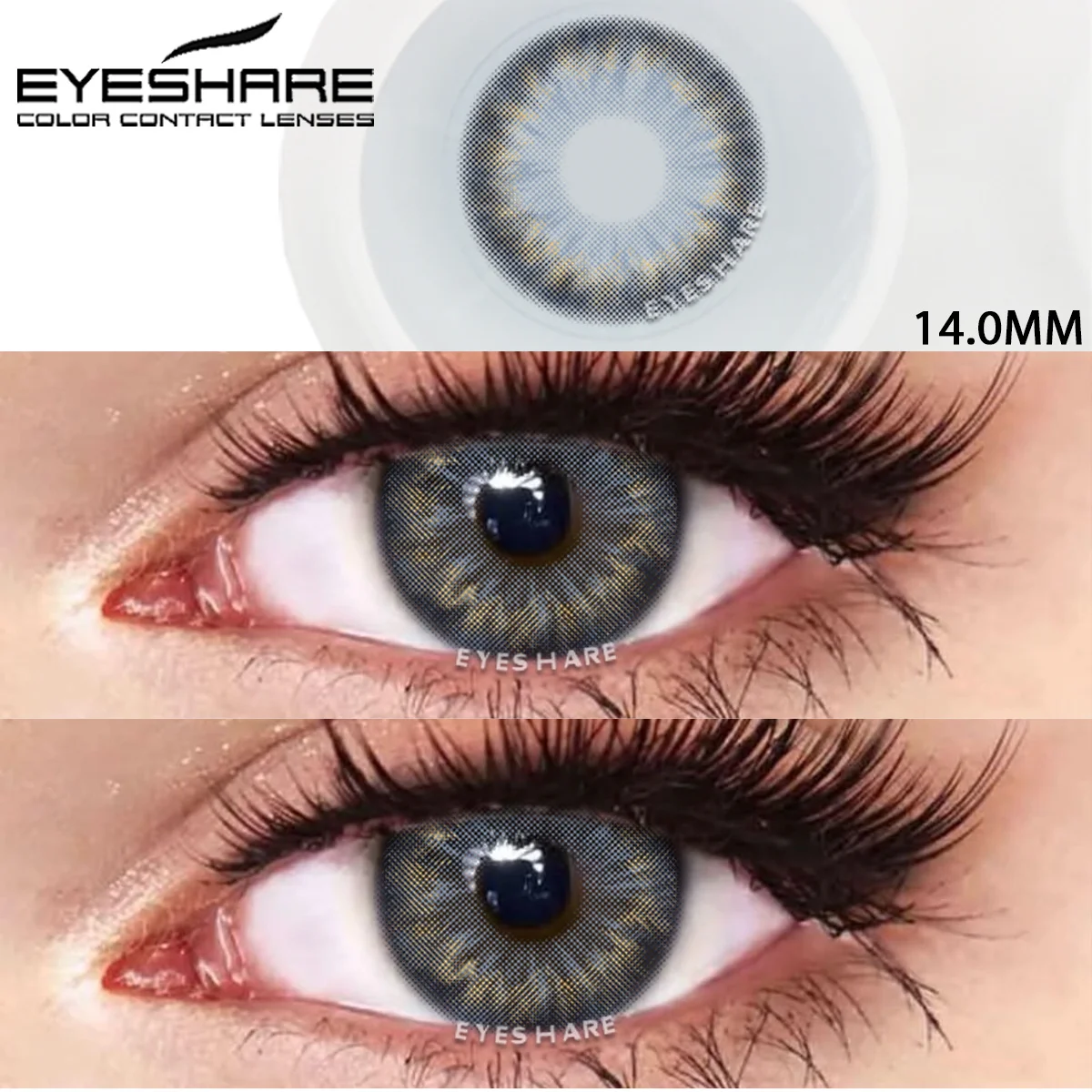 EYESHARE 1 Pair Color Contact Lenses for Eyes Blue Eye Color Lenses Natural Colored Pupils for Eyes Green Lenses Eye Contacts