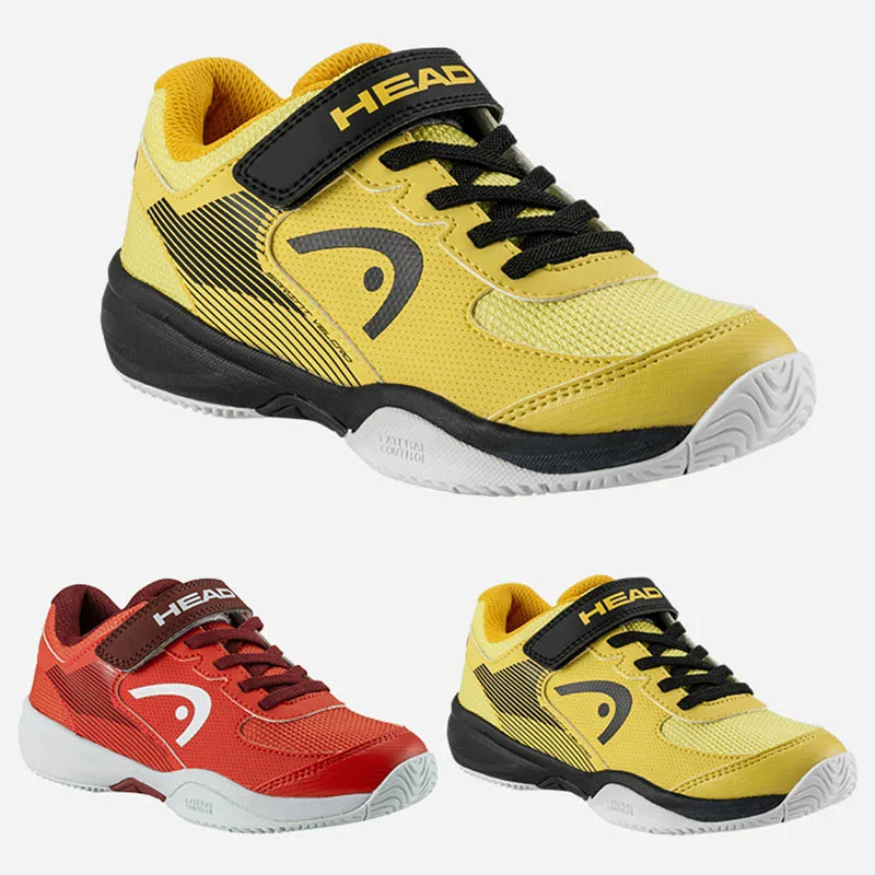 

2024 New HEAD Sprint Velcr Series Professional Sports Children's Tennis Shoes Non-slip Shock Absorber Wear-resistant Breathable