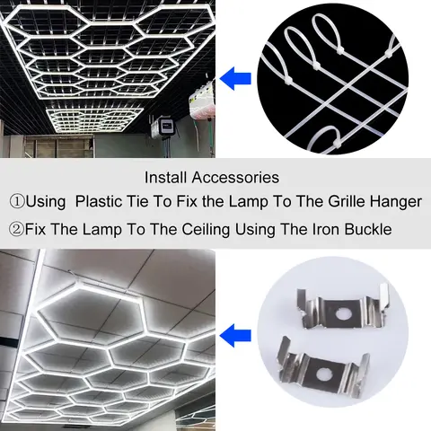 8 best sales led garage hexagonal - №7