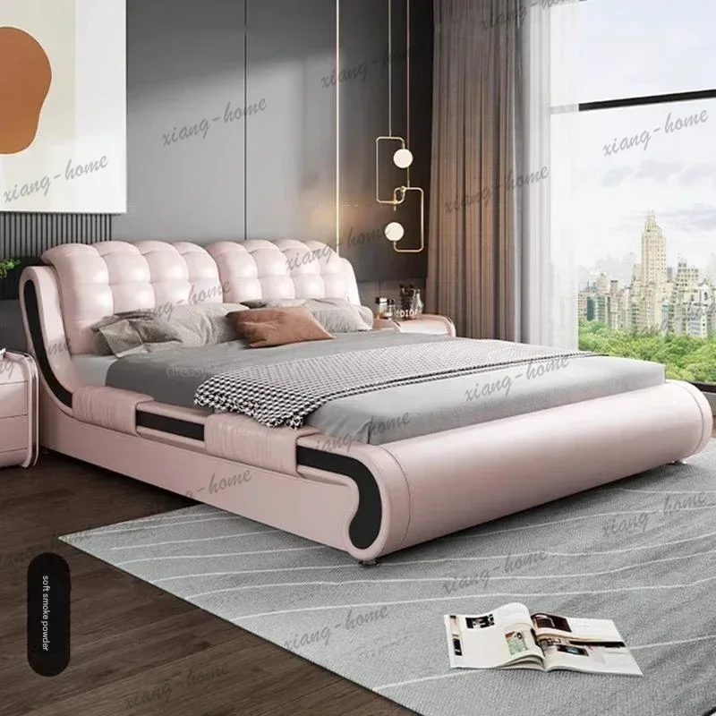 Japanese Modern Tatami Children European Dressing Compact Aesthetic Improvement Bed Gamer Muebles Para El Hogar Unique Furniture