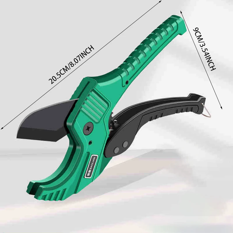 Baollian SK5 Material Ratchet Pipe Cutter 32-42MM Pipe Scissors for Cutting PVC/PU/PP/PE Hoses Hand Repair Tool