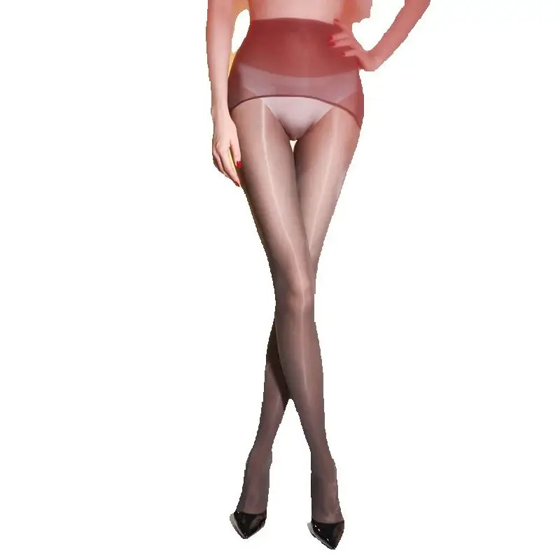 

Jupiter Serie Horse Oil High Waist Pantyhose Women Oily Shinny Sexy Seamless Nylon Stockings Silky High Density Tights Plus Size