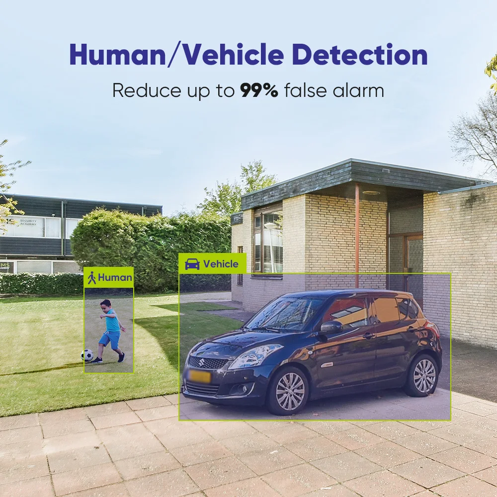 SANNCE 4pcs 풀 컬러 나이트 비전 1080P 총알 유선 보안 카메라 야외 컬러 나이트 비전 스마트 모션 감지