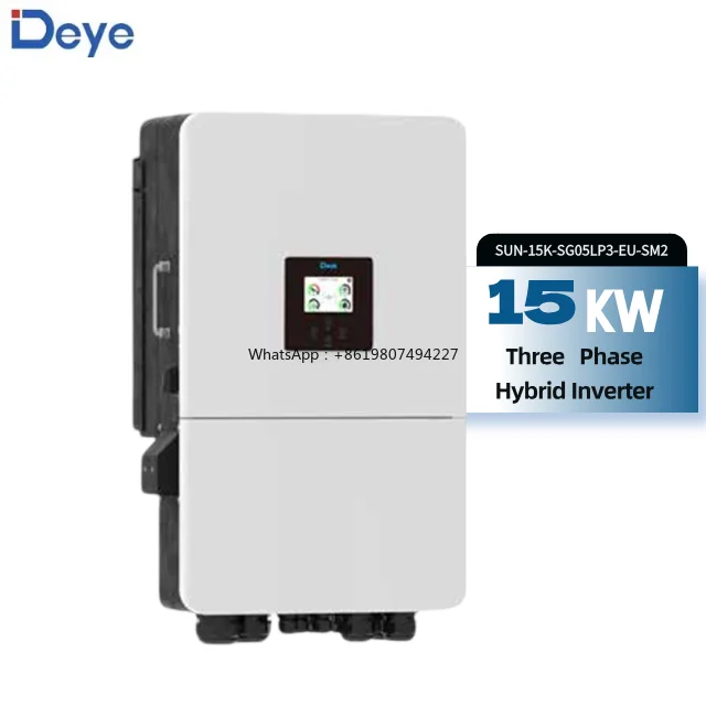 Low Voltage Inverter Three Phase Hybrid 15KW Sun-15K-SG05LP3-Eu-Sm2 Cheap Stock Solar Inverter for Sale