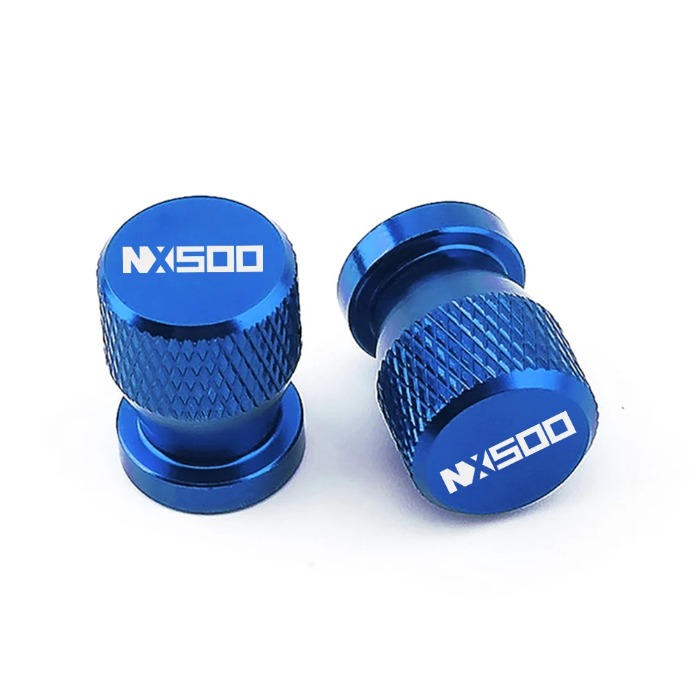 2 ชิ้นสำหรับฮอนด้า NX500 NX 500 ยางวาล์วฝาครอบปลั๊กอลูมิเนียม CNC อุปกรณ์เสริมรถจักรยานยนต์