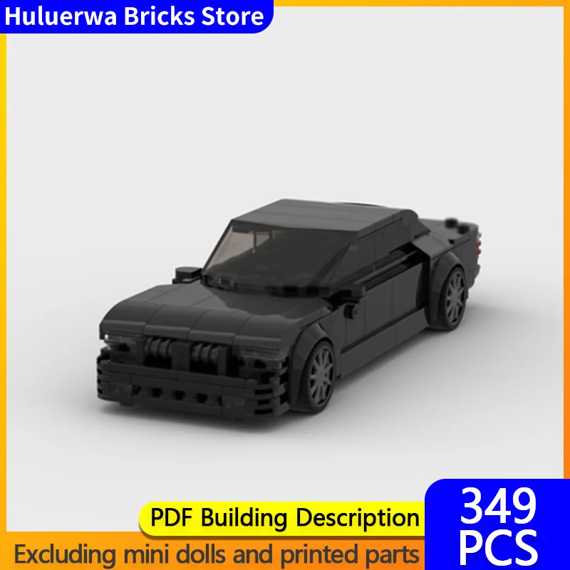 

Speed Hypercar Model MOC Building Bricks E38 7 Series FL Luxury Car Modular Technology Gifts Holiday Assemble Children Toys Suit