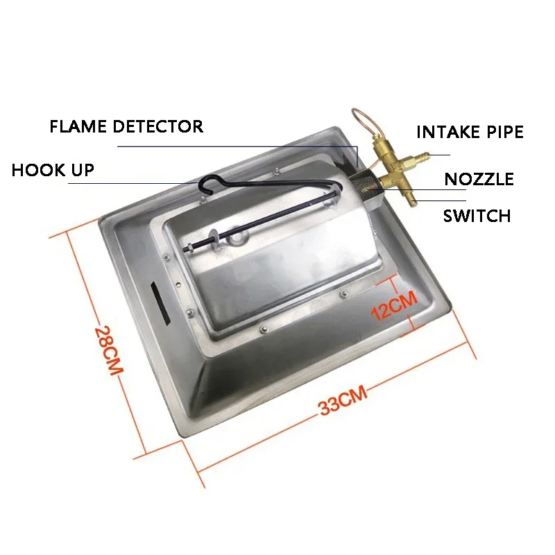 Chicken House Hatching and Hatching All-In-One Machine Infrared Natural Gas Liquefied Gas Catalytic Brooder Warmer