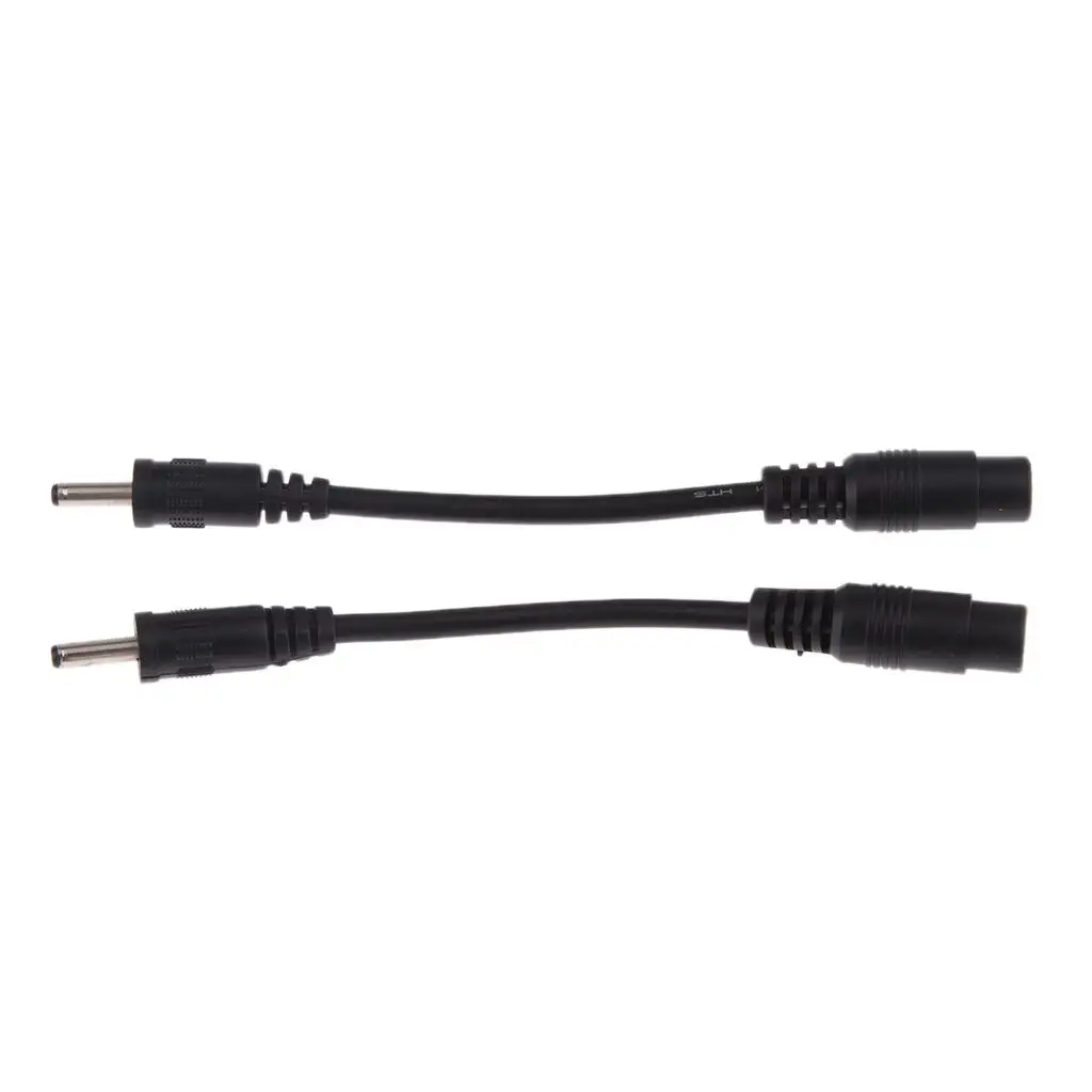 Power 3.5mm X1.35mm Male To 5.5x2.1mm Female Plug Cable for Fan, Led Light,