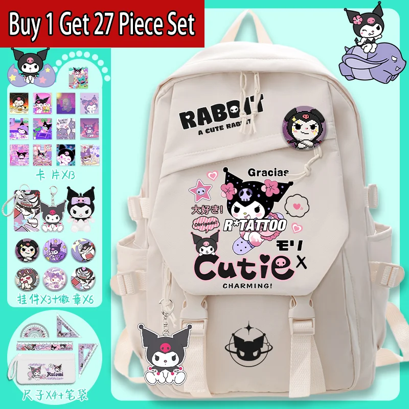 

Kulami Backpack 2025 New Model Sanrio Teen Backpack Cute School Bag Large Capacity Back to School Backpack