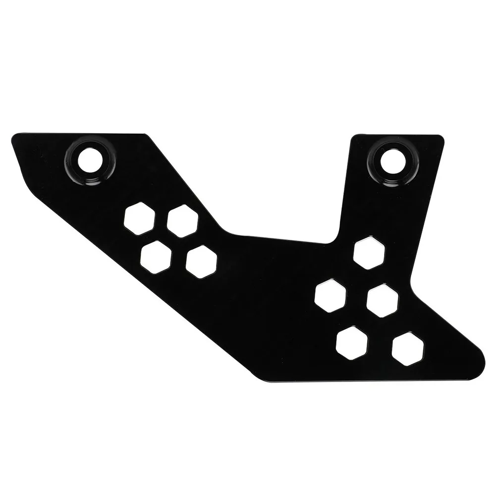 

Aluminium Alloy Chain Guard Cover Bicycle Light Lower Chain Guard Black Color Easy Installation Protective Cover