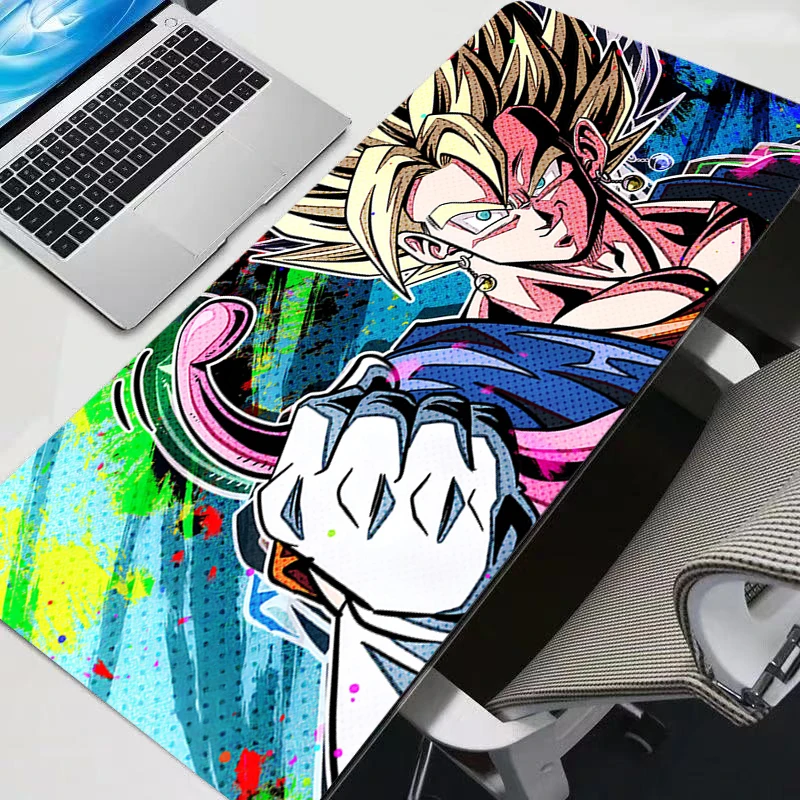 Large Gaming Keyboard Rug Laptop Japan Cool Anime DBZ Mouse pad XXL Black Dragon Ball Z Desk Mat PC Gamer Carpet Mousepad