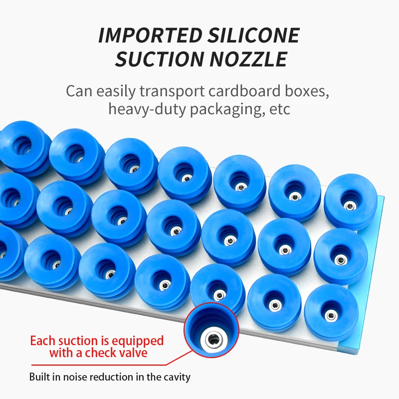 Wenjin Vacuum Suction Cup Gripper Heavy Duty Packaging Palletizing Integrated  ic Conveyor Automated Pneumatic Fittings