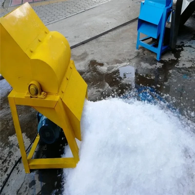 Large ice crusher Commercial high-power industrial ice crushing ice crusher JH-450 single machine [excluding motor]