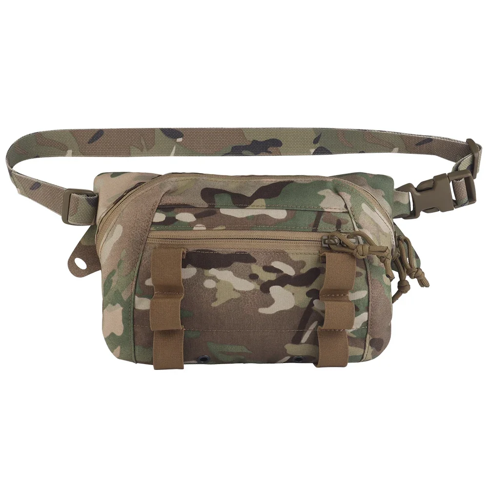 

Tactical Brunch Box SS Style Hunting Vest Plate Carrier Abdominal Dangler Drop Pouch CS Game Airsoft Organiser Storage Waist Bag