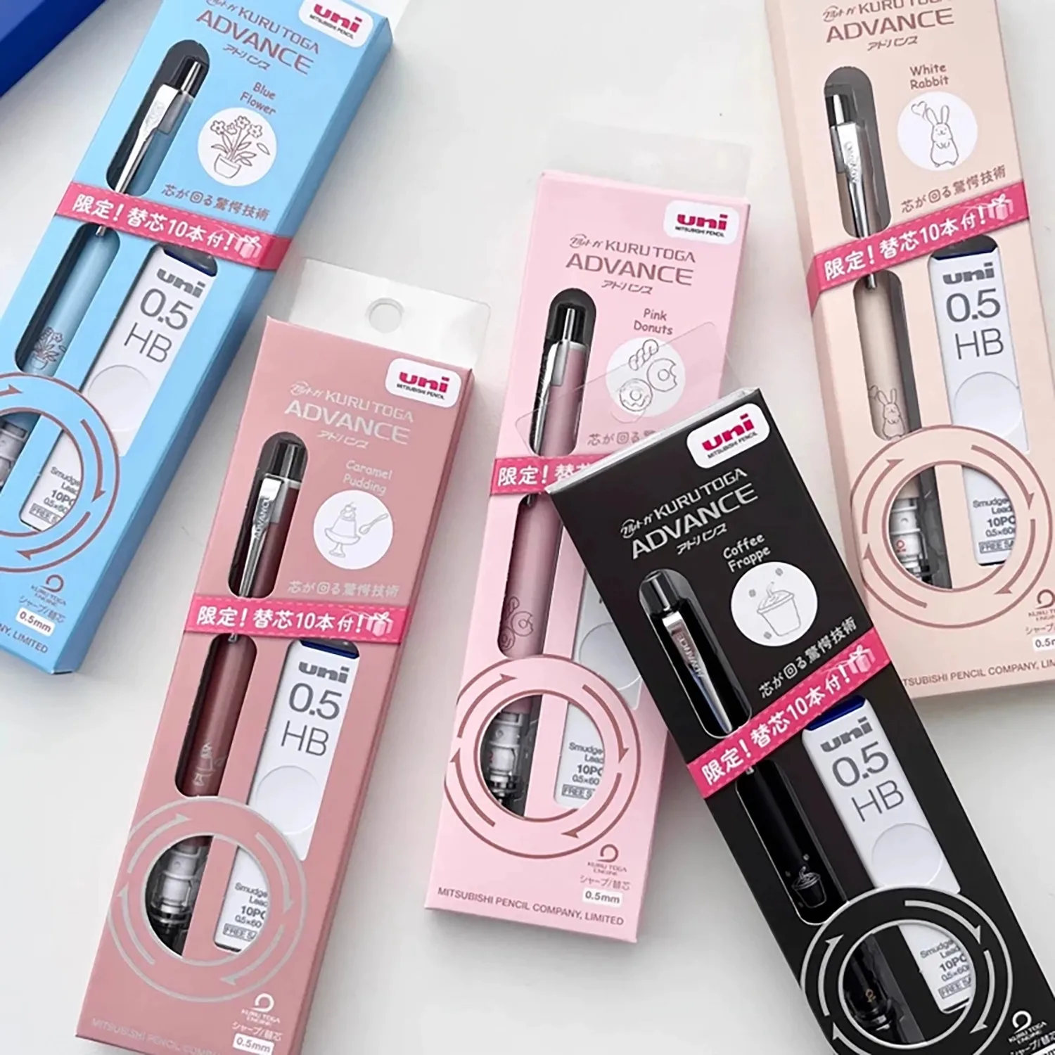 

Japan UNI M5-559 Rotary Mechanical Pencil 0.3/0.5/0.7mm Kuru Toga ADVANCE Mechanical Pencil Low Center of Gravity