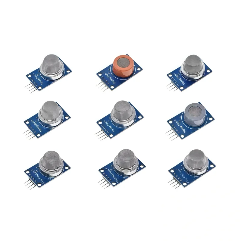 MQ-2 gas and smoke sensor, semiconductor high-sensitivity integrated circuit, 24VDC, MQ-3