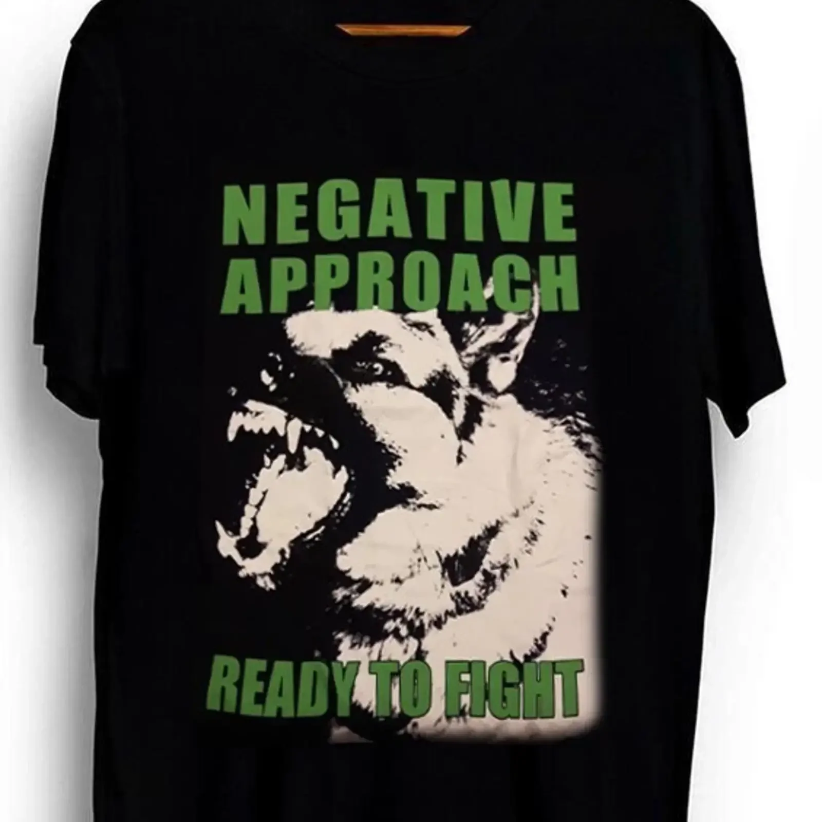 NEGATIVE APPROACH 2018 TOUR SHIRTS HARDCORE PUNK ROCK BAND TE1188 Vintage-gewaschene Designerkleidung Atmungsaktive Mode Stilvoll