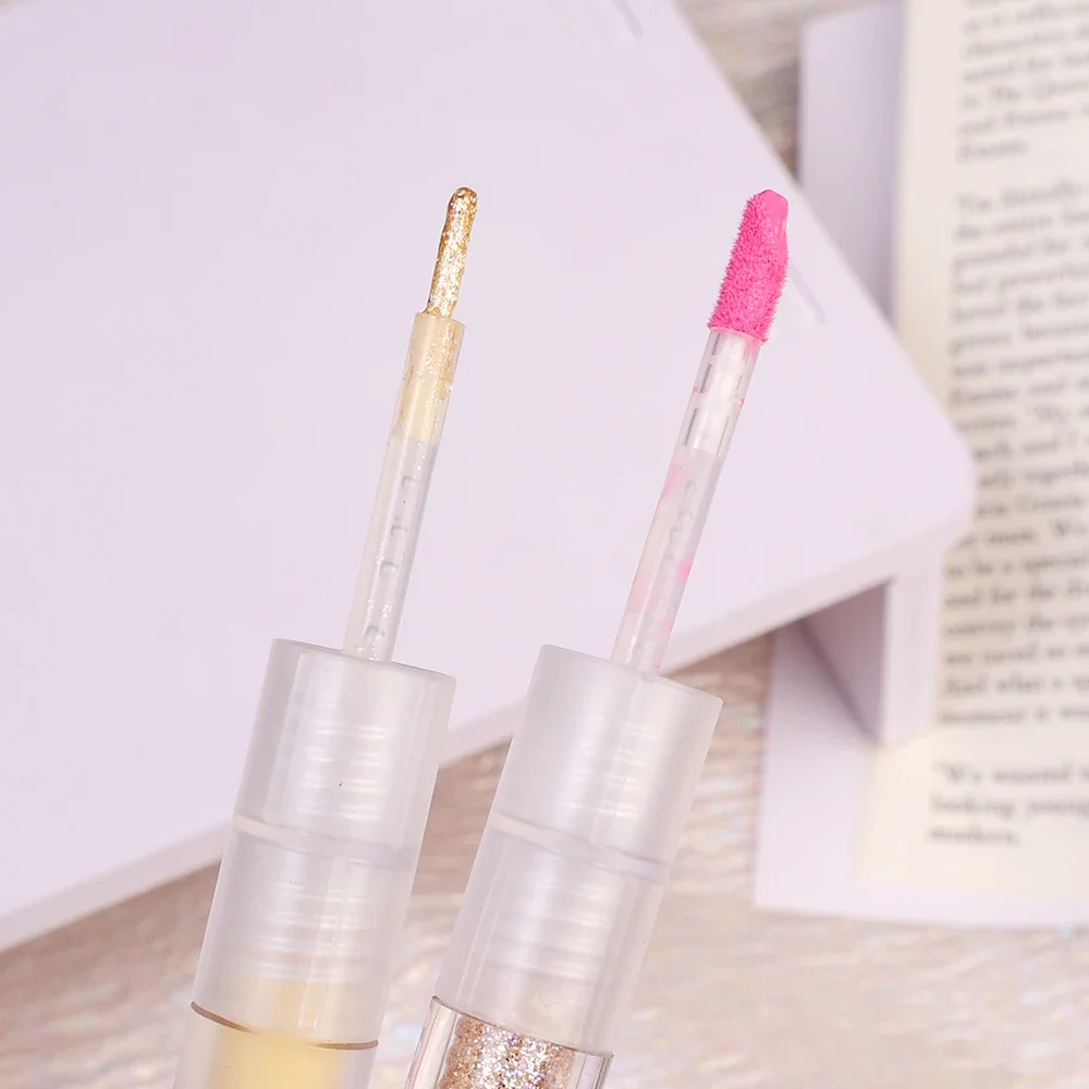 Double-ended Pearlescent Eyeshadow Stick Pencil Glitter Eyeshadow Makeup Shimmer Silkworm Liner Pen Cosmetics Beauty Makeup Tool