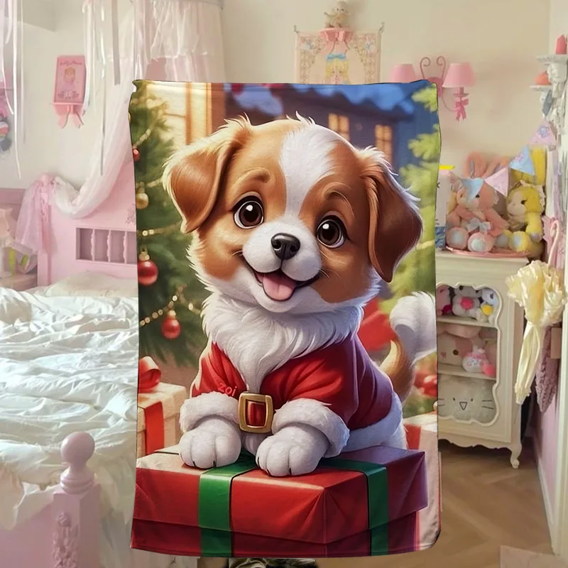 

Рождественская милая тема, полиэстер с цифровым принтом, бархатный фланелевой чехол для спальни, флисовое мягкое одеяло для дивана, одеяла для кроватей